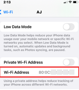 秦皇岛苹果秦皇岛mac维修如何在iPhone查找MAC地址 秦皇岛苹果秦皇岛mac维修如何在iPhone查找MAC地址