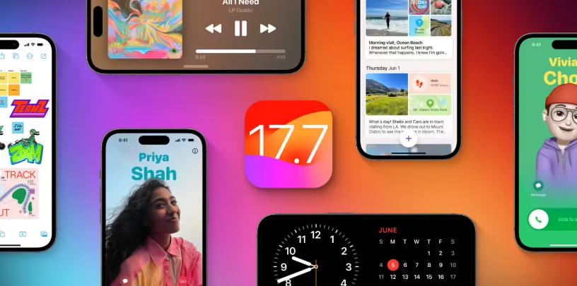 秦皇岛苹果手机维修分享苹果 iOS / iPadOS 17.7.1 正式版推送 